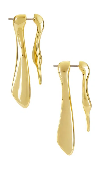 Jenny Bird Lisieux Ear Jacket In Metallic Gold