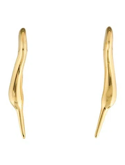 Pre-owned Jenny Bird Lisieux Ear Jackets In Multicolor