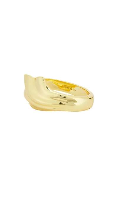 Jenny Bird Lydia Cuff In Gold