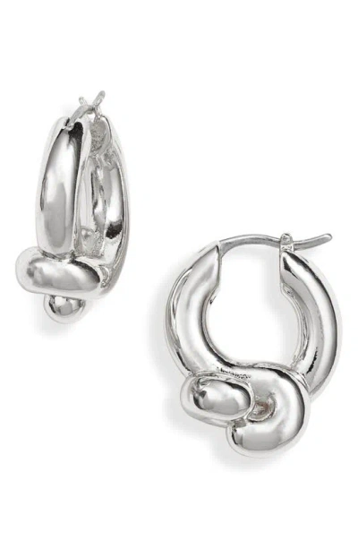 JENNY BIRD MAEVE KNOTTED HOOP EARRINGS