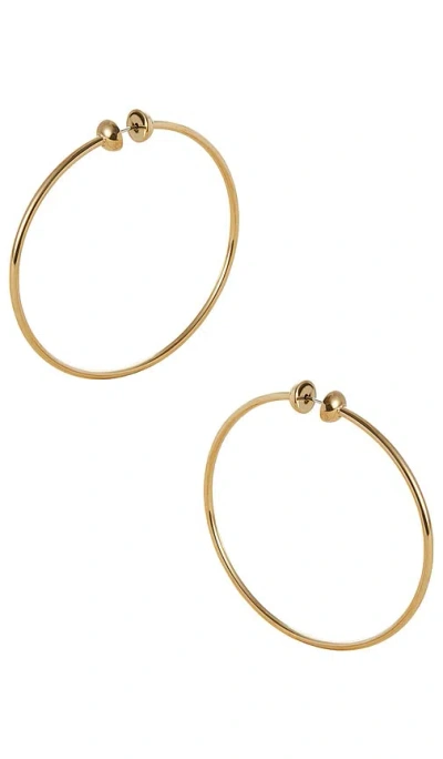 Jenny Bird Medium Icon Hoops In Gold