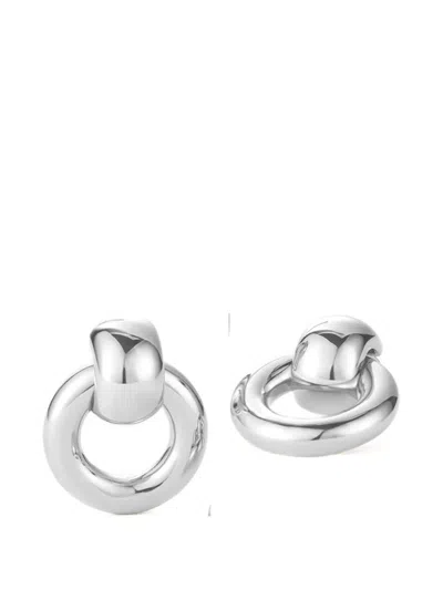 Jenny Bird Mega Faye Earrings In Metallic