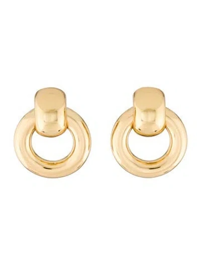 Pre-owned Jenny Bird Mega Faye Knockers Drop Earrings In Multicolor