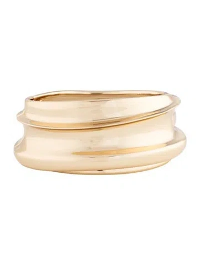 Pre-owned Jenny Bird Mega Lennon Hinged Bangle, 7.25" In Multicolor