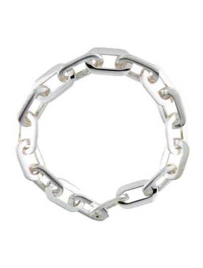 Pre-owned Jenny Bird 'mega Link' Chain Necklace, 19.5" In Multi