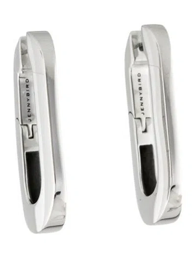 Pre-owned Jenny Bird Megan U-link Hoop Earrings In Multi