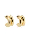 Jenny Bird Mini Florence 14kt Gold-plated Hoop Earrings In Gold