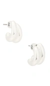 Jenny Bird Mini Florence Earrings In 실버