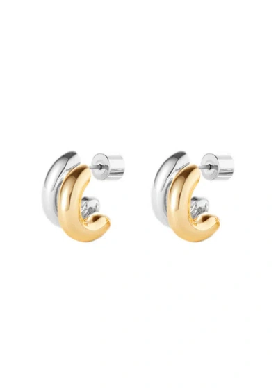 Jenny Bird Mini Florence Earrings In Brown