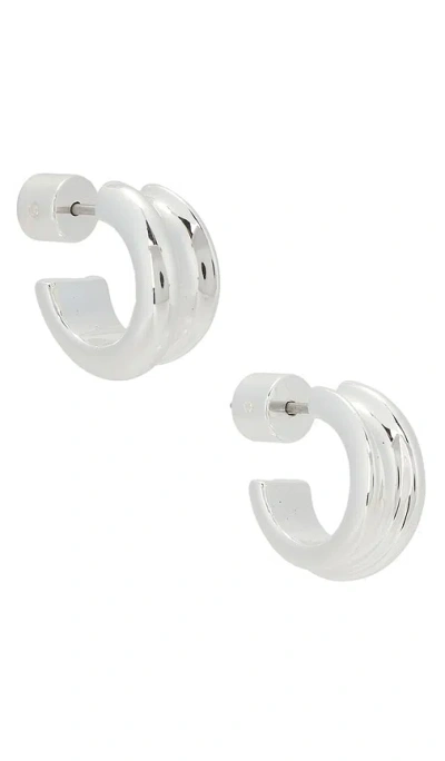 Jenny Bird Mini Lennon Hoops In Gold