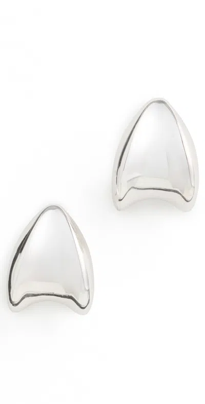 Jenny Bird Mini Paige Puffs High Polish Silver