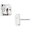 Jenny Bird Mini Sundra Stud Earrings In White