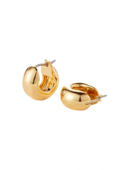 Jenny Bird Mini Tome 14k Gold Hoop Earrings
