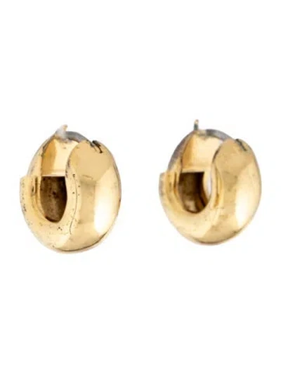 Pre-owned Jenny Bird Mini Tome Hoop Earrings In Multicolor
