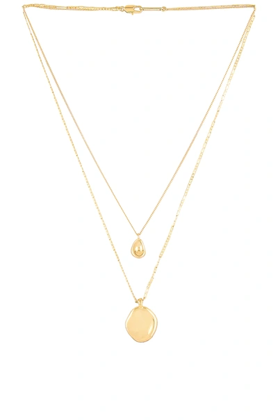 Jenny Bird Mithras Necklace In High Polish Gold