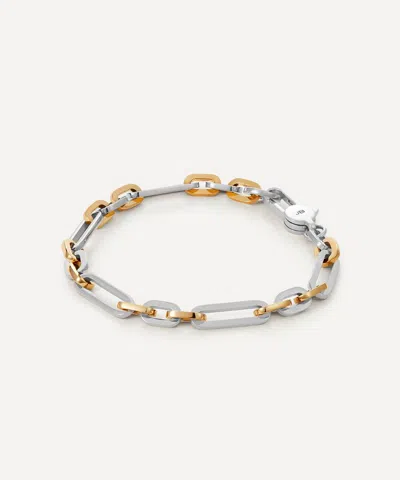 Jenny Bird Mixed Metal Mercer Chain Bracelet In Multi