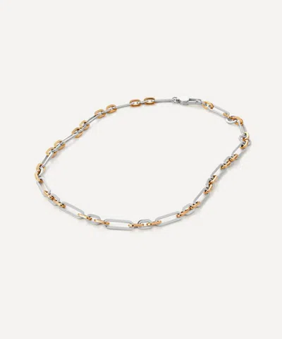Jenny Bird Mixed Metal Mercer Chain Necklace In Multi