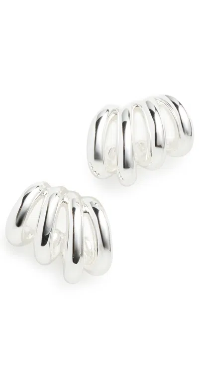 Jenny Bird Monroe Earrings Silver