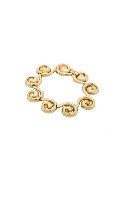 Jenny Bird Nico Bracelet In Metallic Gold