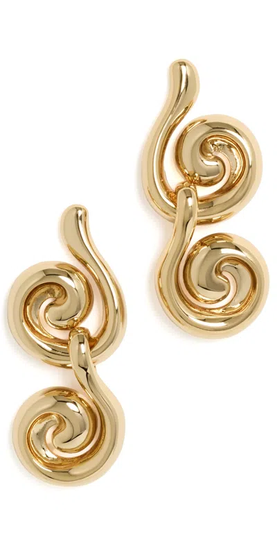 Jenny Bird Nico Earrings High Polish Gold