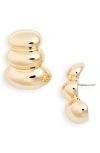 Jenny Bird Non-stop Drip Earrings In High Polish Gold