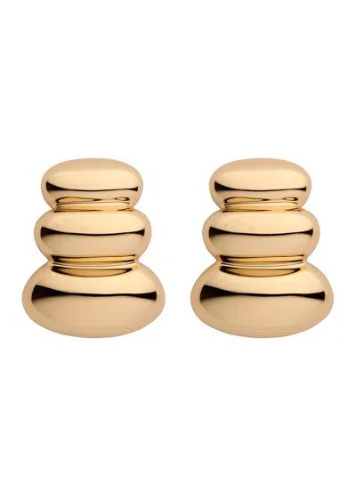 Jenny Bird Non-stop Drop Earrings In Gold