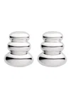 Jenny Bird Non-stop Drop Earrings In Silver