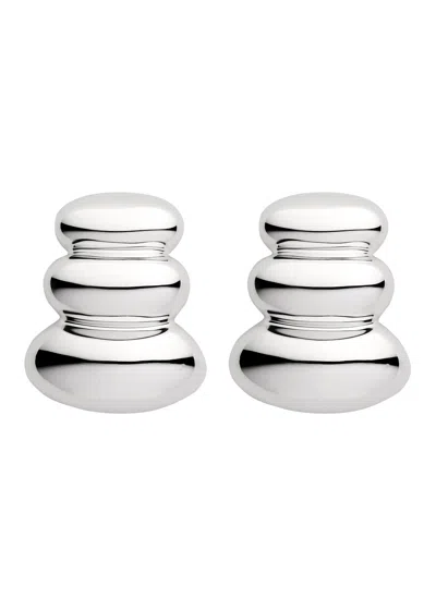Jenny Bird Non-stop Drop Earrings In Silver