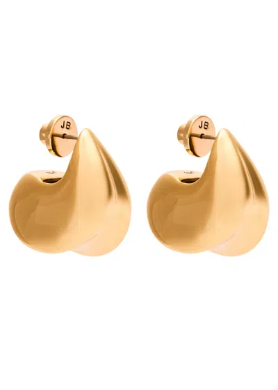 Jenny Bird Nouveaux Puff Drop Earrings In Gold