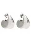 Jenny Bird Nouveaux Puff Drop Earrings In Silver