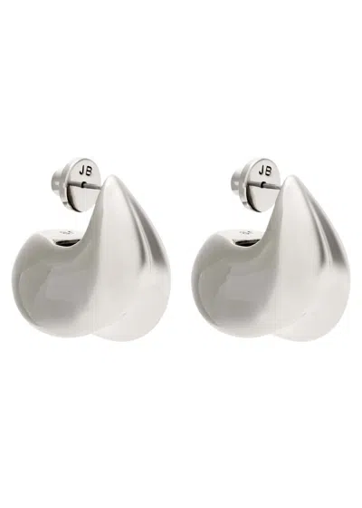 Jenny Bird Nouveaux Puff Drop Earrings In Metallic