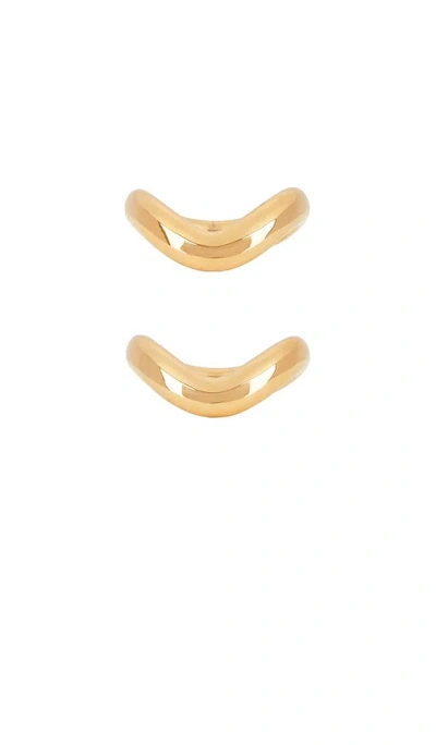 Jenny Bird Ring-set Ola In Metallic Gold