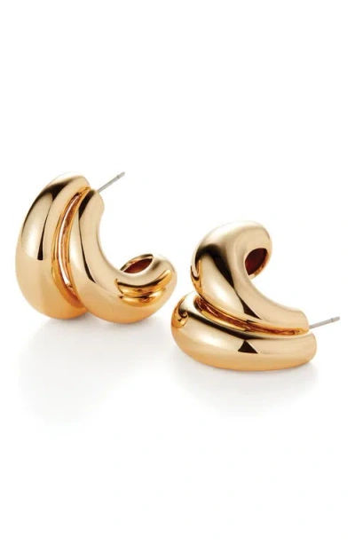 Jenny Bird Orla Earrings In Gold