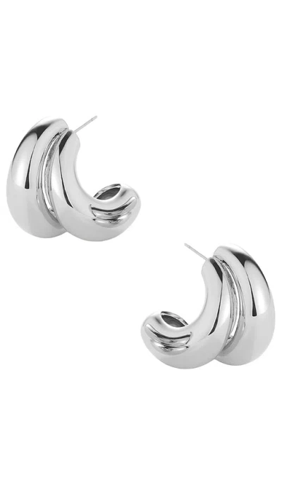 Jenny Bird Orla Earrings In Silver