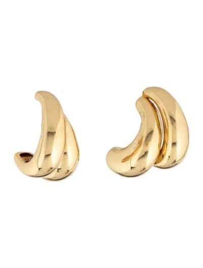 Pre-owned Jenny Bird Orla Hoop Earrings In Multicolor