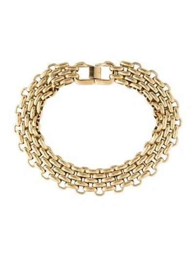 Pre-owned Jenny Bird Penelope Choker Necklace, 14.5" In Multicolor