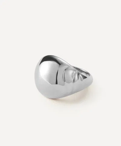 Jenny Bird Platinum-plated Nelle Ring In Silver
