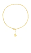 Jenny Bird Puffy Heart Necklace