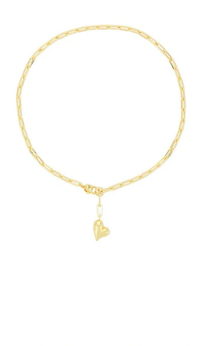 Jenny Bird Puffy Heart Necklace