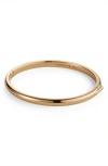 Jenny Bird Remi Hinge Bangle Bracelet In Gold