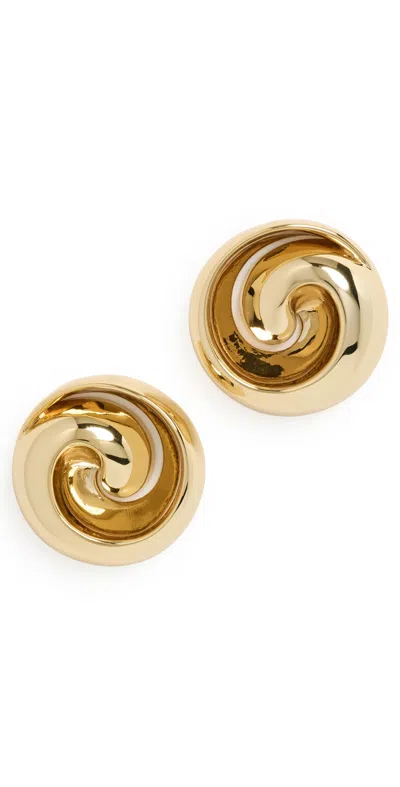 Jenny Bird Renzo Earrings High Polish Gold