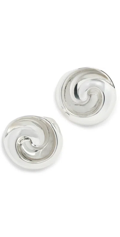 Jenny Bird Renzo Earrings High Polish Silver
