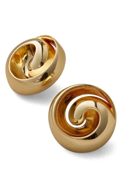 Jenny Bird Renzo Stud Earrings In Gold