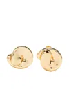 Jenny Bird Rio Button Stud Earrings In Gold