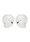 Jenny Bird Rio Button Silver-plated Stud Earrings In Silver