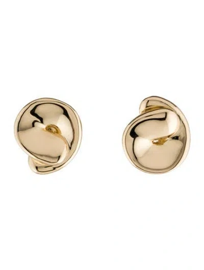 Pre-owned Jenny Bird Rio Button Stud Earrings In Multicolor