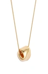 Jenny Bird Rio Pendant Necklace In Gold