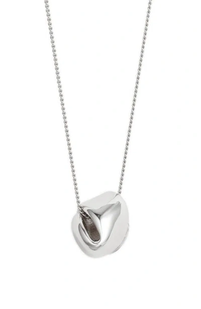 Jenny Bird Rio Pendant Necklace In Metallic