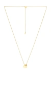 Jenny Bird Rio Pendant Necklace In Metallic Gold