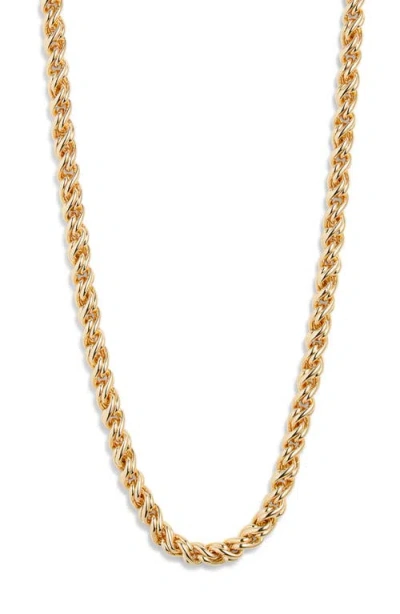 Jenny Bird Rizzo Chain Necklace In High Polish Gold